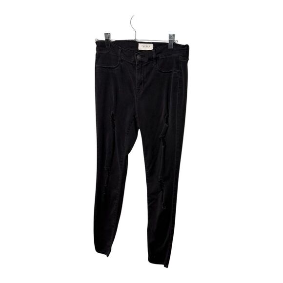 Pacsun ripped leggings black size 28 - Picture 2 of 7